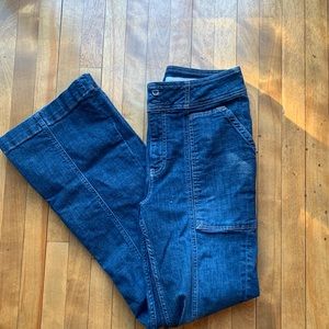 Pilcro jeans high rise trouser size 31 wide leg